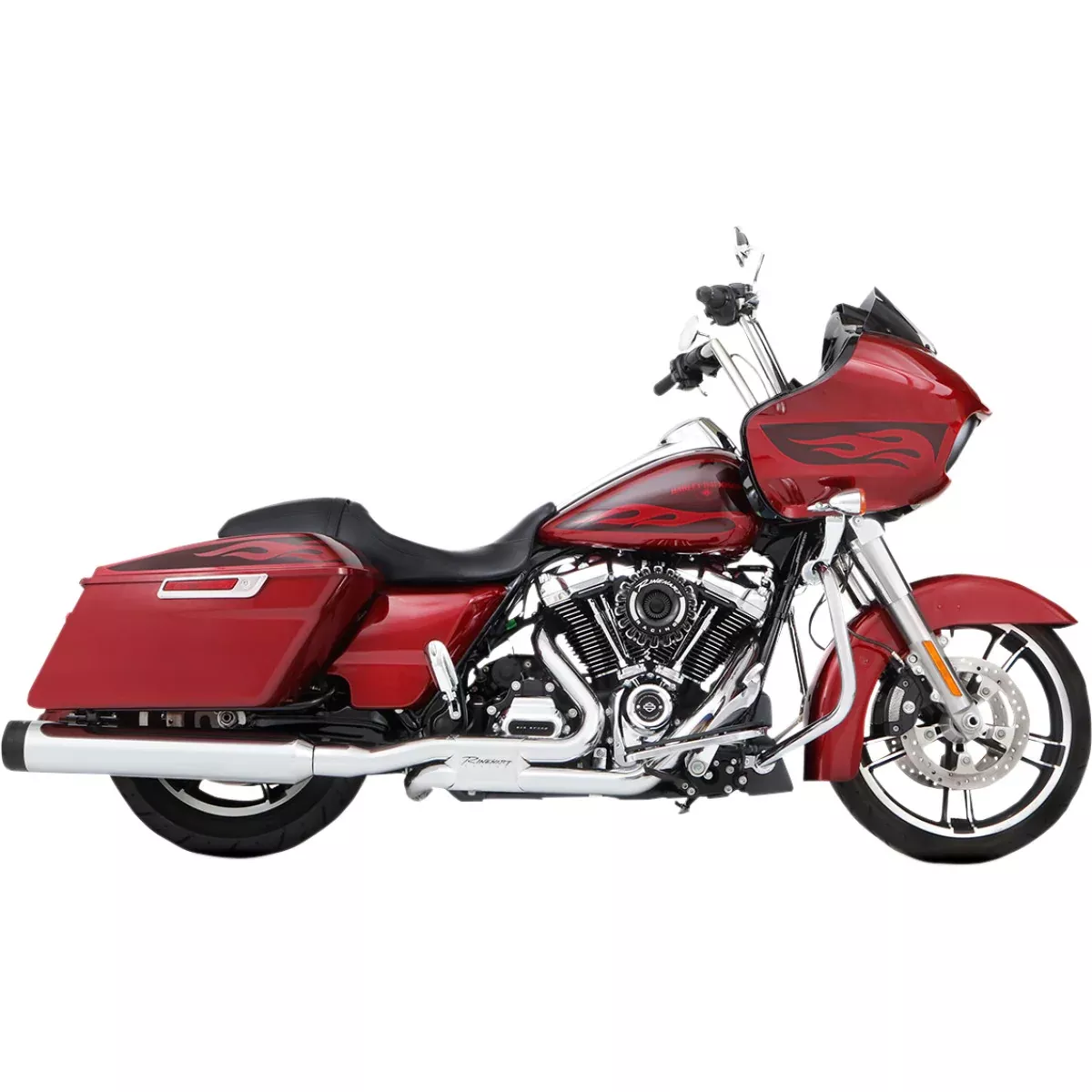 Slim Line Exhaust System For 17-20 Harley-Davidson Touring Models