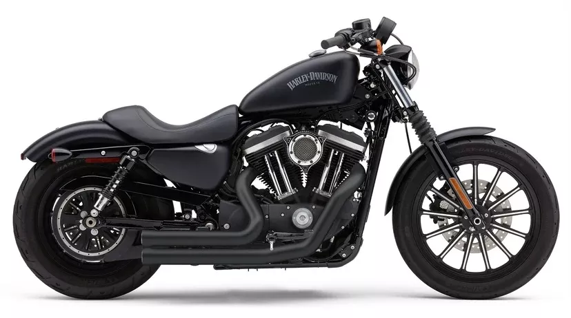 Speedster 909 Black Exhaust System For Harley Davidson