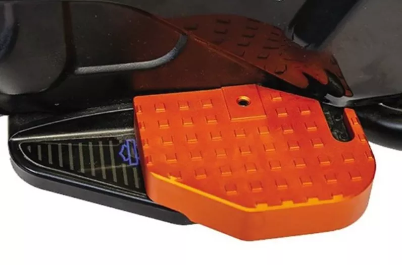 STACYC Extended Footrest (Orange) 12/16eDrive