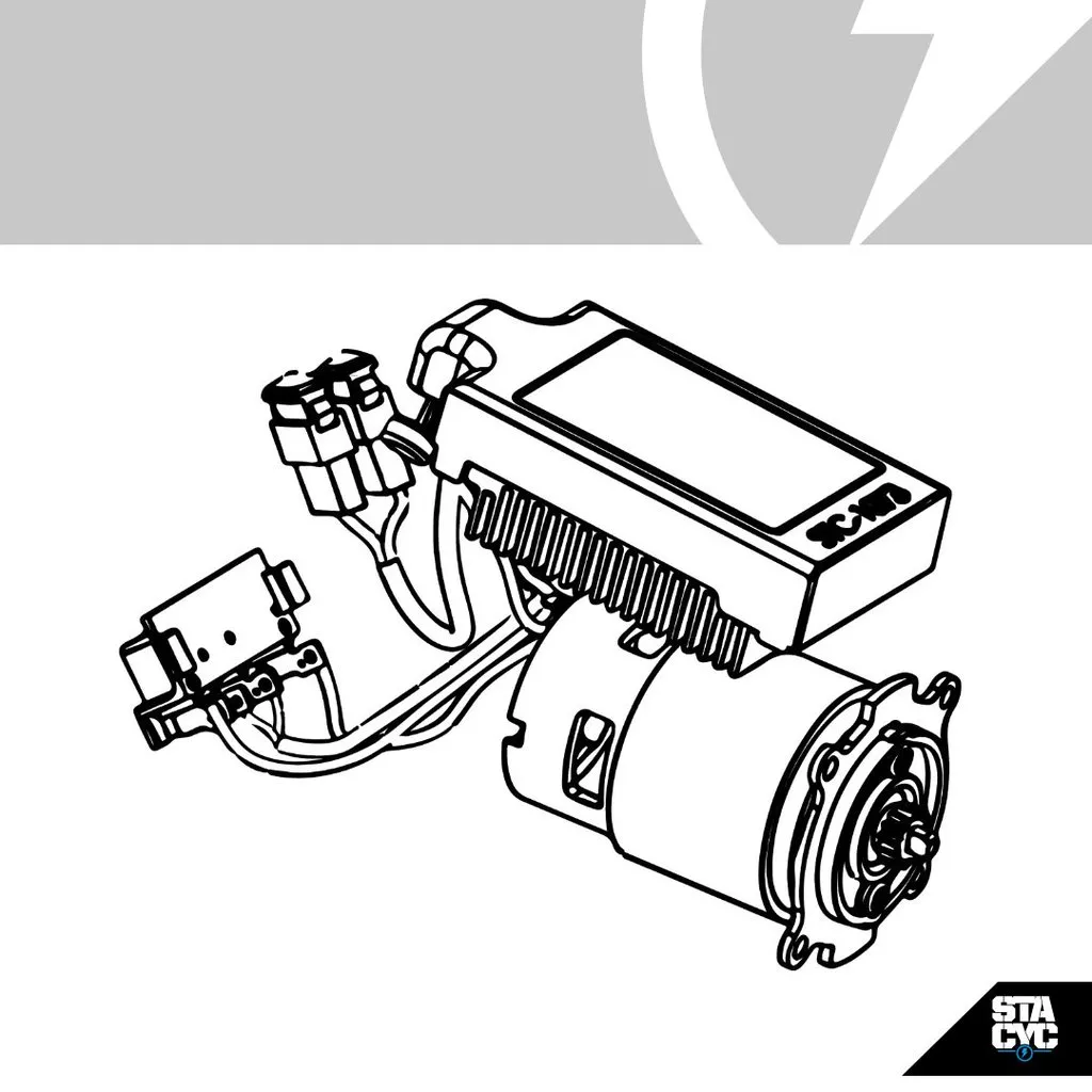 Stacyc Replacement Motor And Esc 12eDRIVE