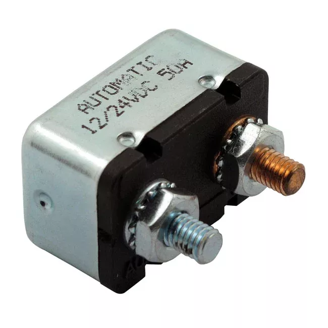Standard Co., Automatic Circuit Breaker. 50A for Harley Davidson