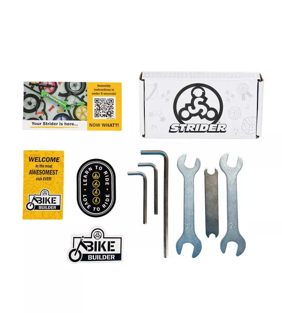 Strider TOOL KIT for Balance Bikes, PTOOLKIT-BIKES-KIT1