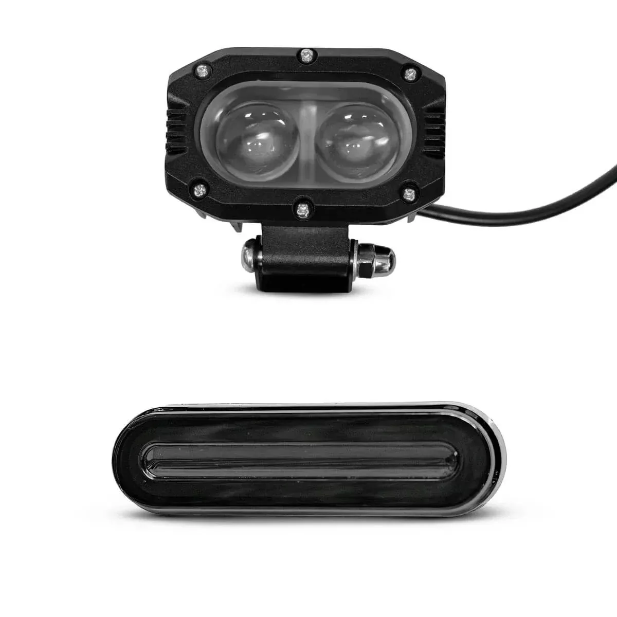 Strike Cycles Replacement FRONT & REAR LIGHT SET for SHADOW Electric Bikes