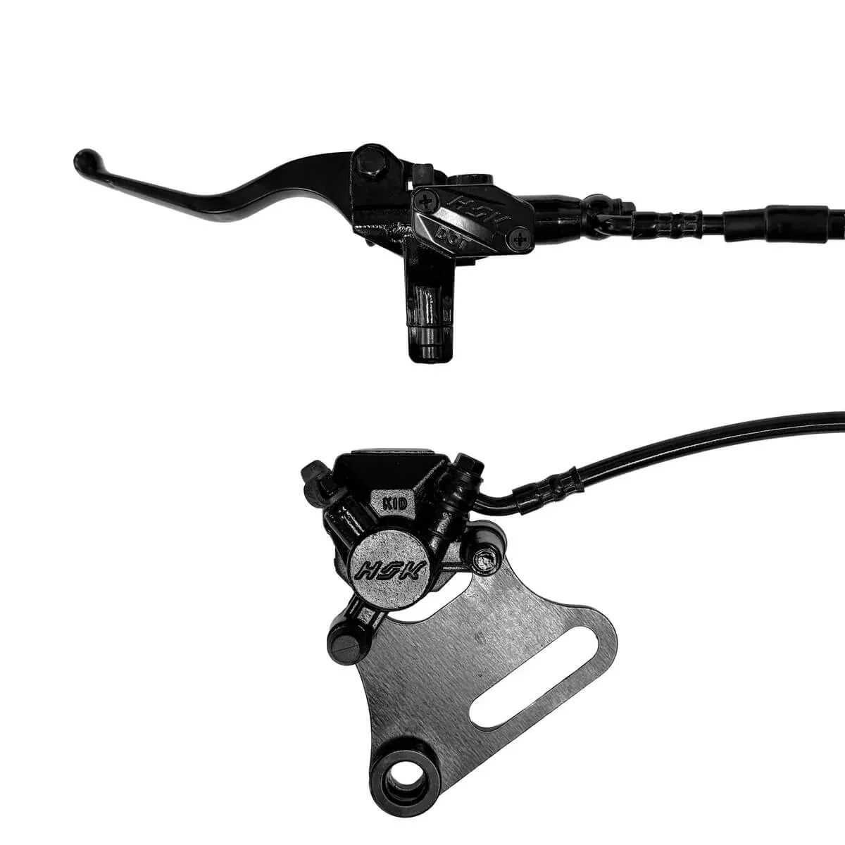 Strike Cycles Replacement LEFT BRAKE SET (Rear Wheel) for SHADOW Electric Bikes