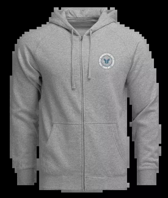 Thor - Badge Zip-Up Hoodie