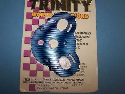 TRINITY BLUE E-MAXX HEATSINK MOTOR MOUNT #TK5117