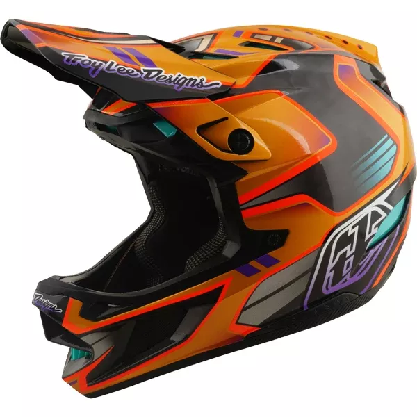 Troy Lee Designs - D4 Carbon Crest MIPS Helmet (MTB)