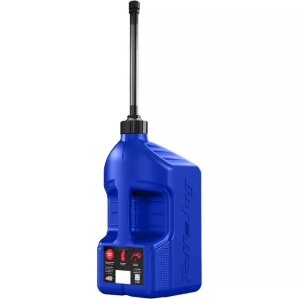 Tuff Jug - 5-gallon Utility Container w/ Auto Stop Spout Blue