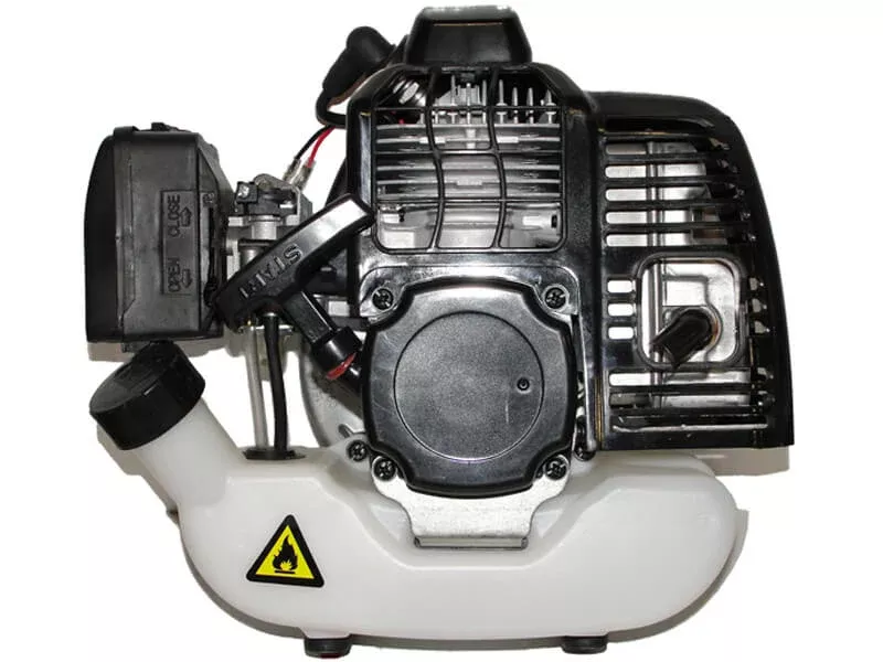 UberScoot Replacement 49cc COMPLETE 2-STROKE ENGINE for 2x 50cc Gas Scooter