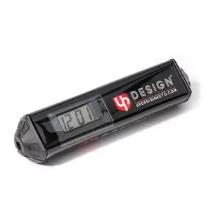 UP DesignCylindrical motorcycle handlebar mousse with built-in clock