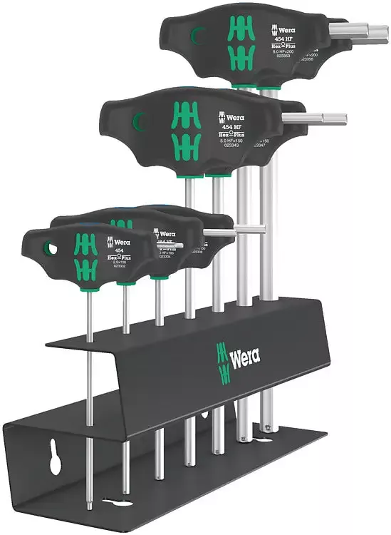 Wera Tools - Screwdriver T-handle set Hex-Plus (7 pieces)