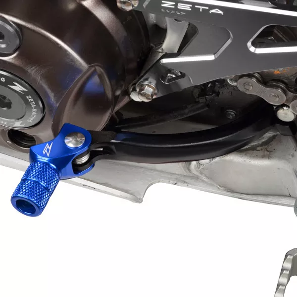 Zeta Forged Shift Lever for Yamaha WR250F & YZ250FX * Durable Aluminum Shift Arm with CNC Tip